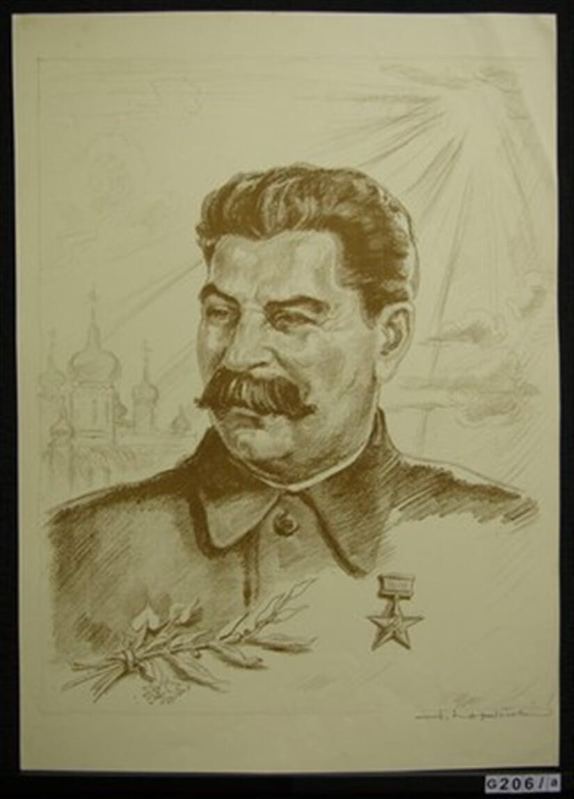 Portrét J. V. Stalina