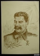 Portrét J. V. Stalina