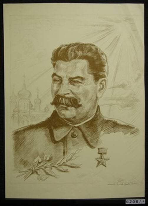 Portrét J. V. Stalina