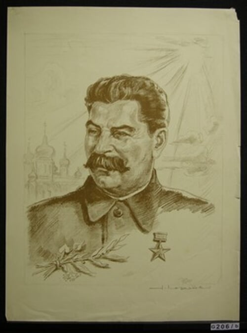 Portrét J. V. Stalina