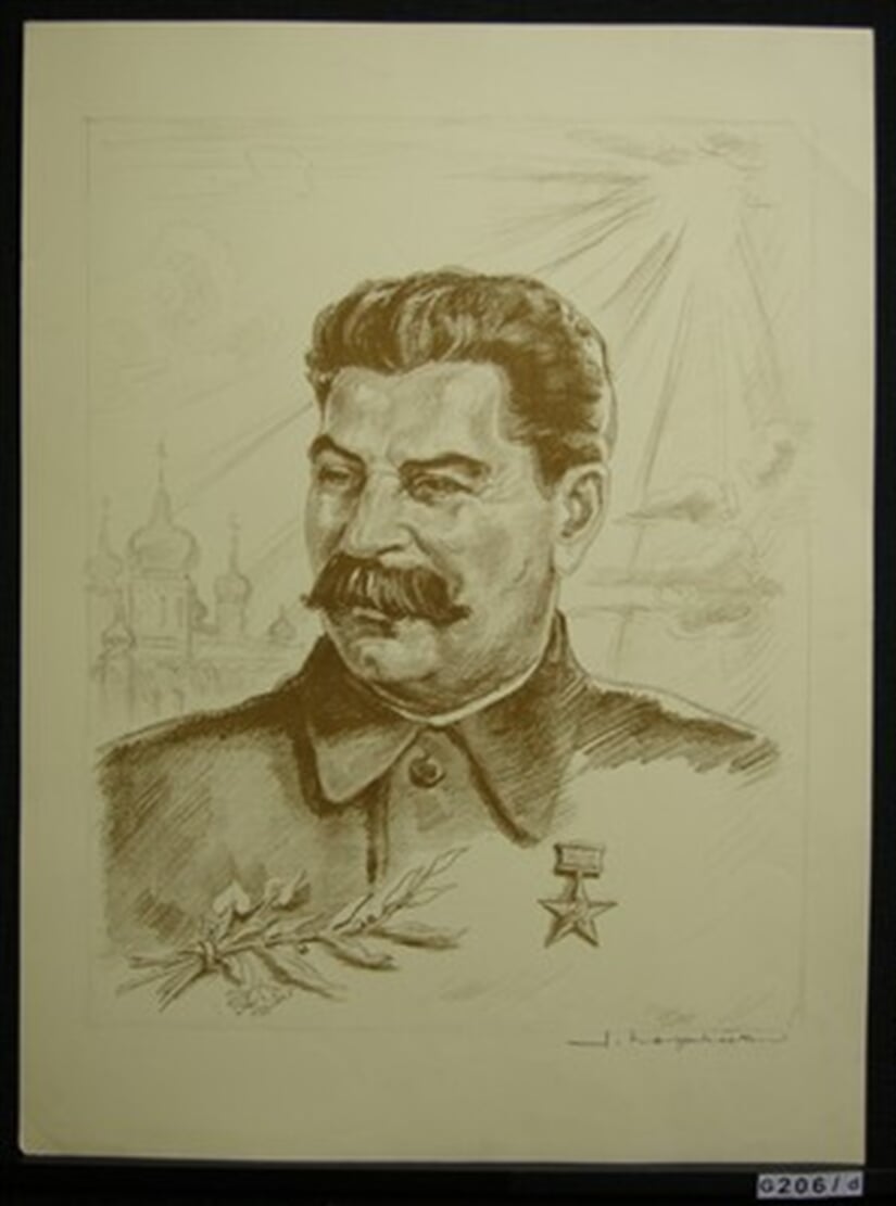 Portrét J. V. Stalina