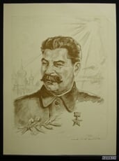 Portrét J. V. Stalina