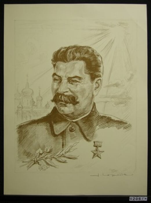 Portrét J. V. Stalina
