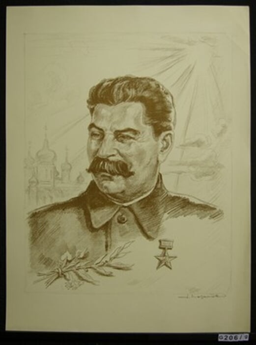 Portrét J. V. Stalina
