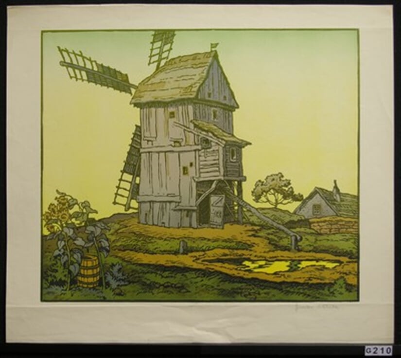 Detto jako inv. č. 203 - Starý větrný mlýn
