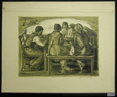 Detto jako inv. č. 116 - Večeře