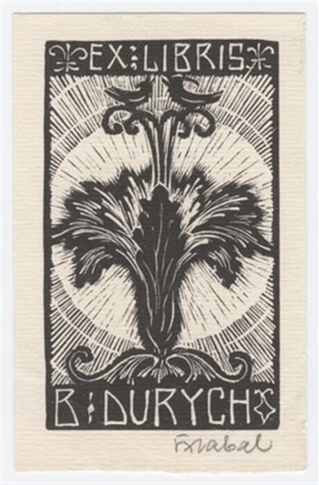 Ex libris - B. Durych