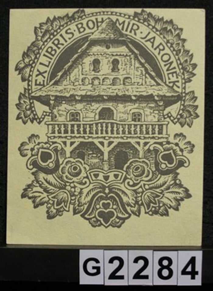 Ex-libris B. Jaroněk