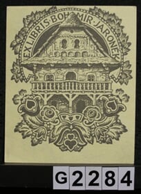 Ex-libris B. Jaroněk