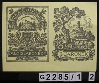 Ex-libris Alois Jaroněk