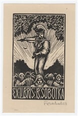Ex - libris: B. Sobotka