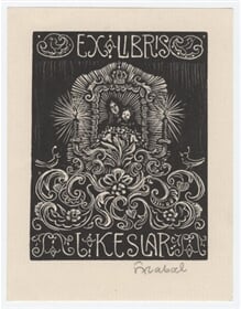 Ex - libris: L. Keslar