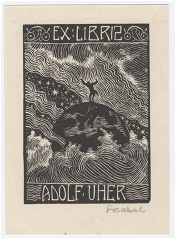 Ex - libris: Adolf Uher