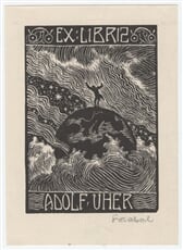 Ex - libris: Adolf Uher