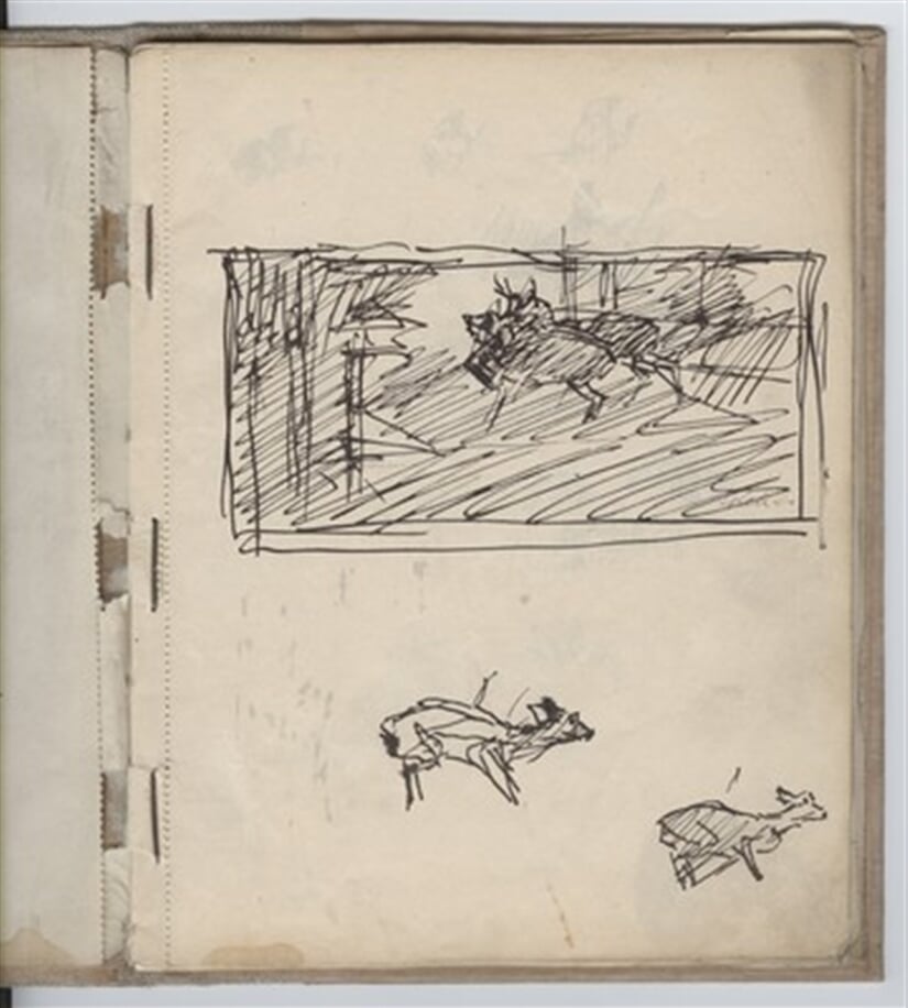 Kresba zvěře/Kresba krajiny a zvěře