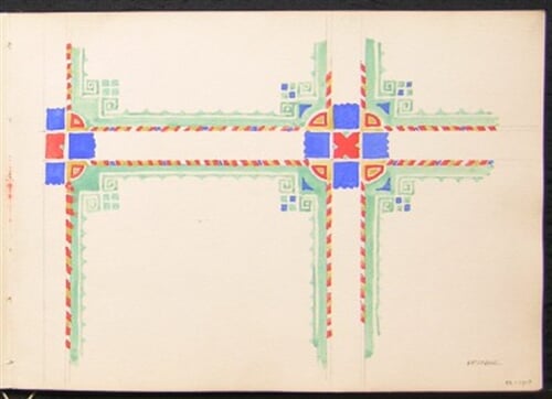 Vestibul - malba stropu