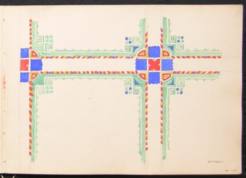 Vestibul - malba stropu