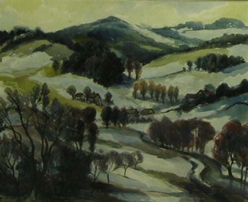 V zimě na Záhoří