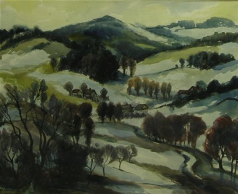 V zimě na Záhoří