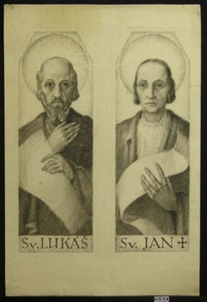 Sv. Lukáš a Sv. Jan