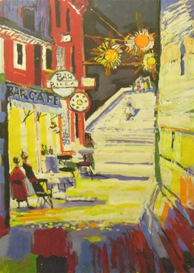 Kavárnička u Ponte de Scalzi