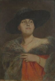 Žena v klobouku