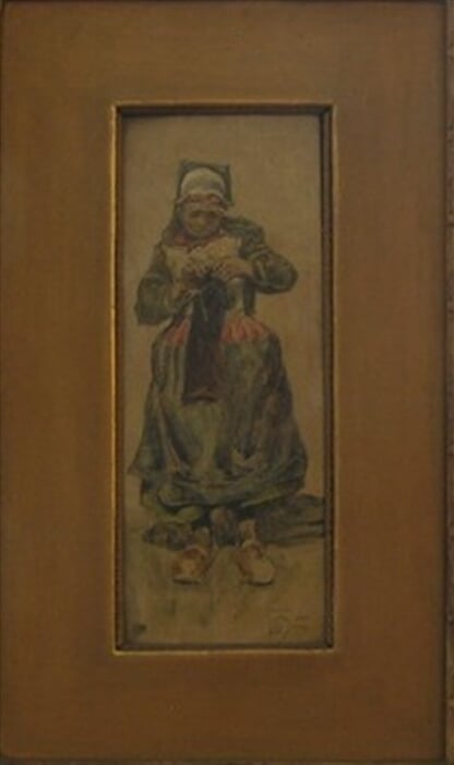 Holanďanka s punčochou
