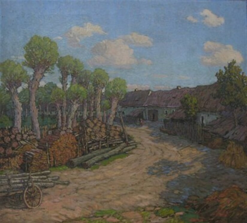 Ulička v Popovicích