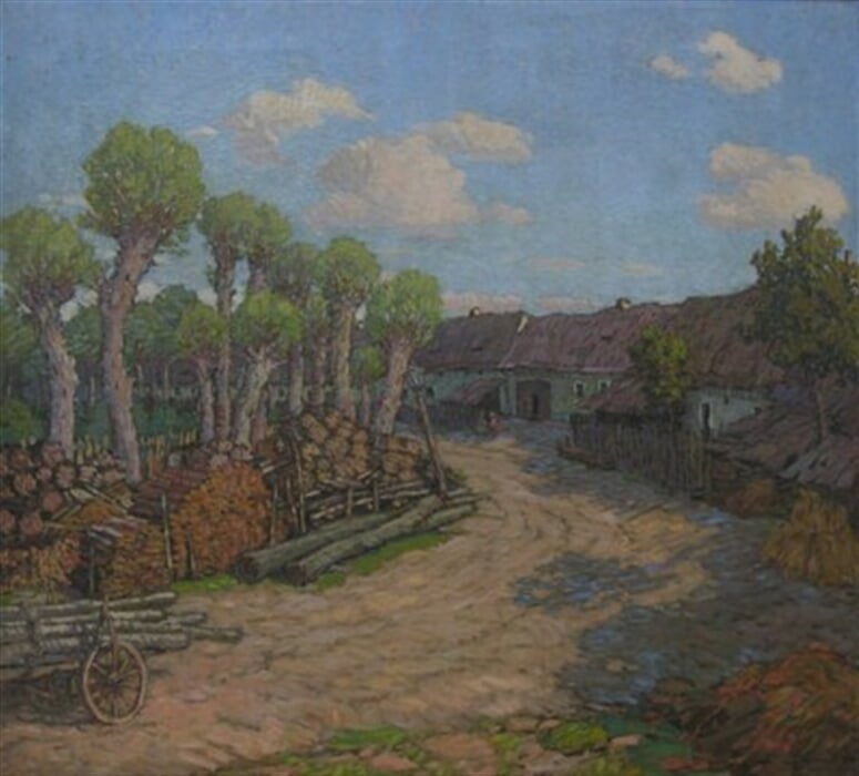 Ulička v Popovicích