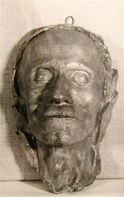 Posmrtná maska Joži Uprky