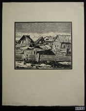 Sibiřské chalupy ( Rusko )