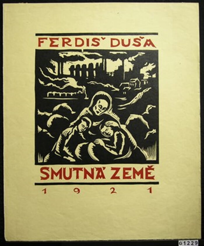 Smutná země - přebal