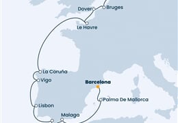 Costa Fortuna - Nizozemí, Belgie, Velká Británie, Francie, Španělsko, ... (IJmuiden)