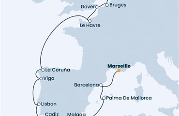 Costa Fortuna - Nizozemí, Belgie, Velká Británie, Francie, Španělsko, ... (IJmuiden)