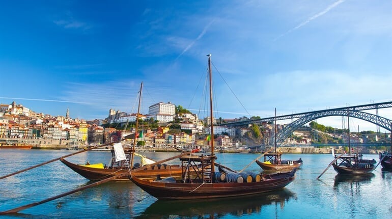 Portugalsko - Porto - Ponte de Luís I.