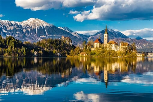Slovinsko u jezera Bled - SLOVINSKO - turistika v Julských Alpách ***