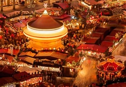 Drážďany - Drážďany - Vánoční trhy a štolový pochod