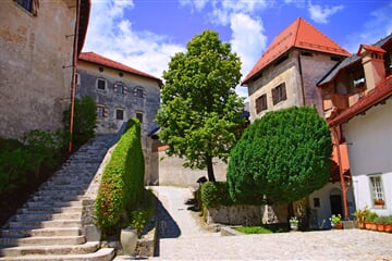Hrad Bled ve Slovinsku