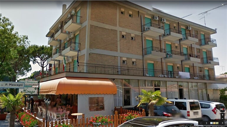 esterno hotel