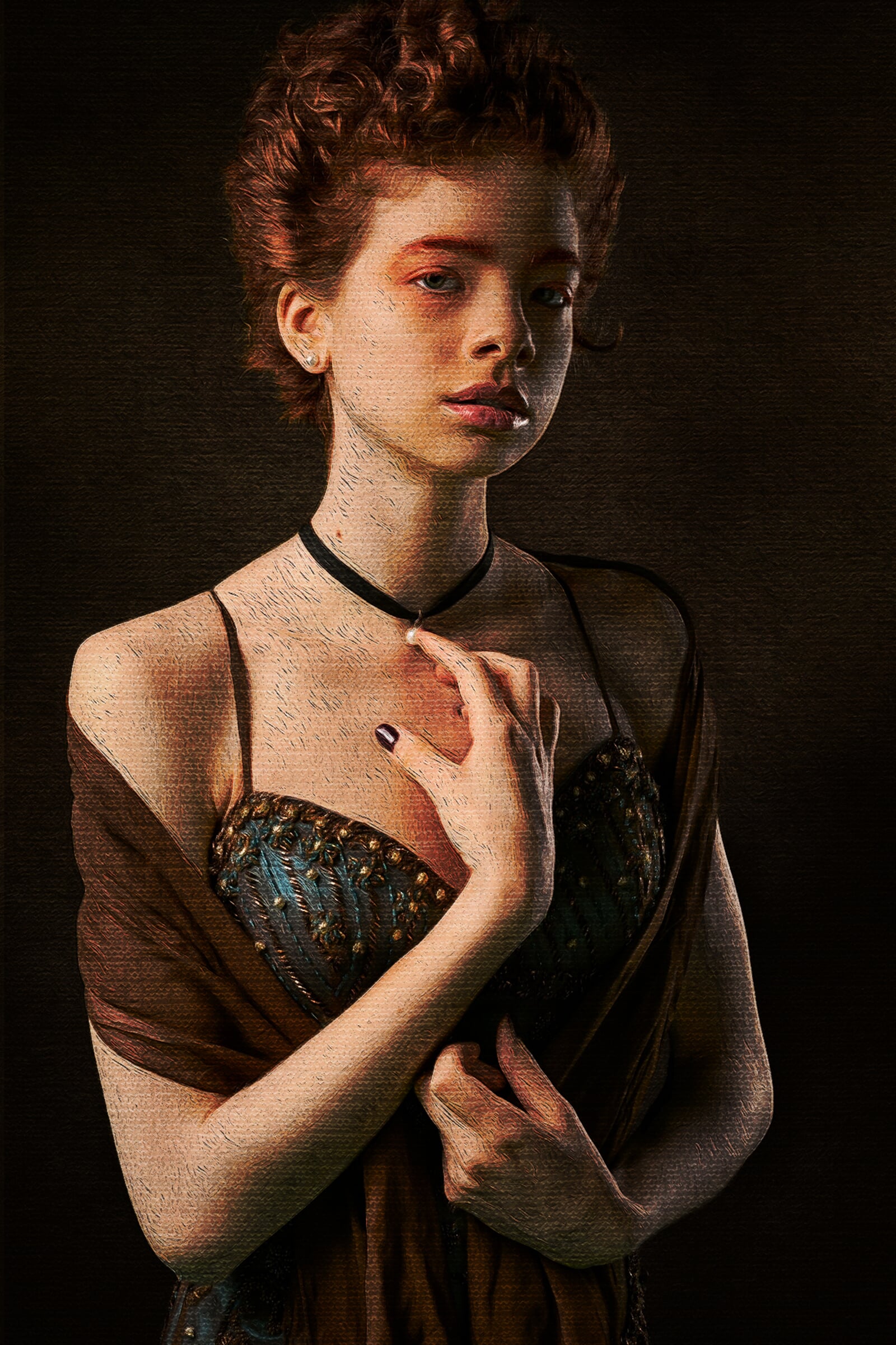 Demo-Paleta: Hannah II, 140 × 90 cm