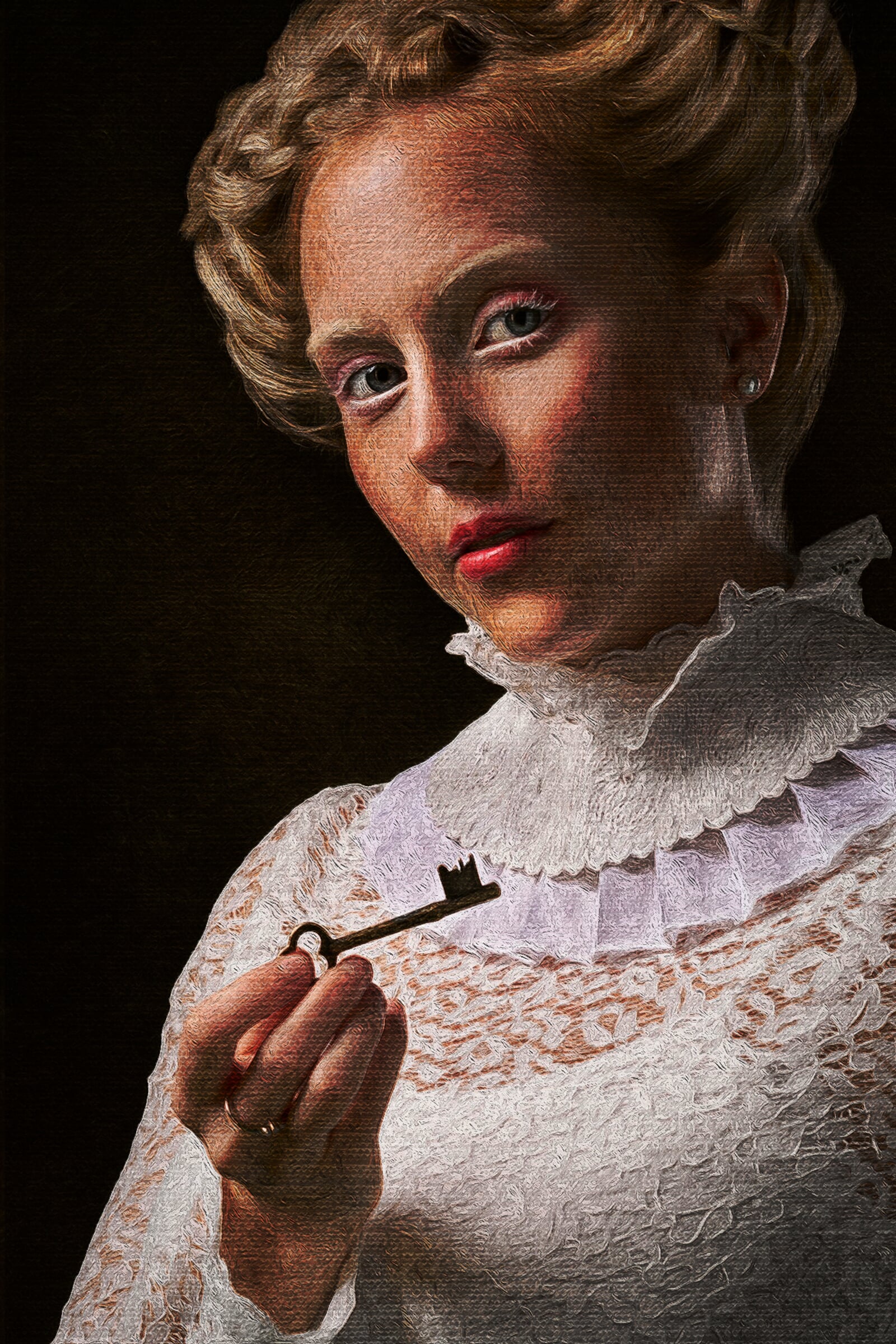 Demo-Paleta: Portrait Maria, 140 × 90 cm