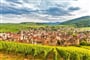 Městečko mezi vinicemi Riquewihr - poznávací zájezdy do Francie