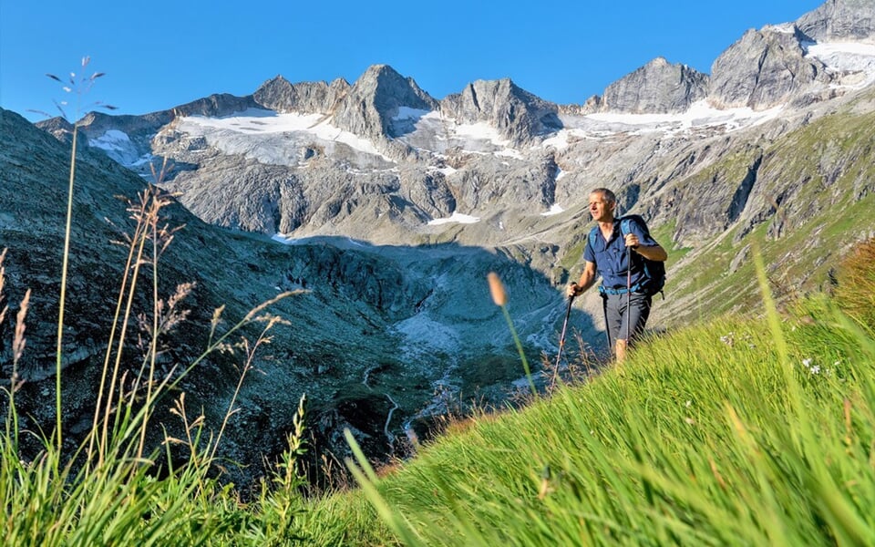 Trek přes Zillertálské Alpy - zájezd s pěší turistikou