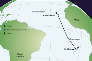 St. Helena to Cape Verde (m/v Janssonius)