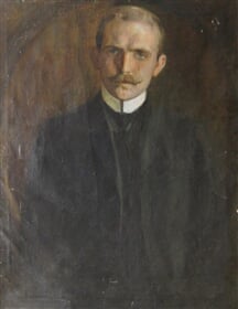 Portrét (muž s bílým límcem)