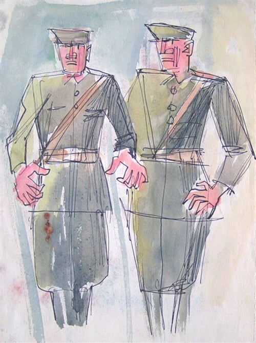 Ilustrace k Fučíkově Reportáži