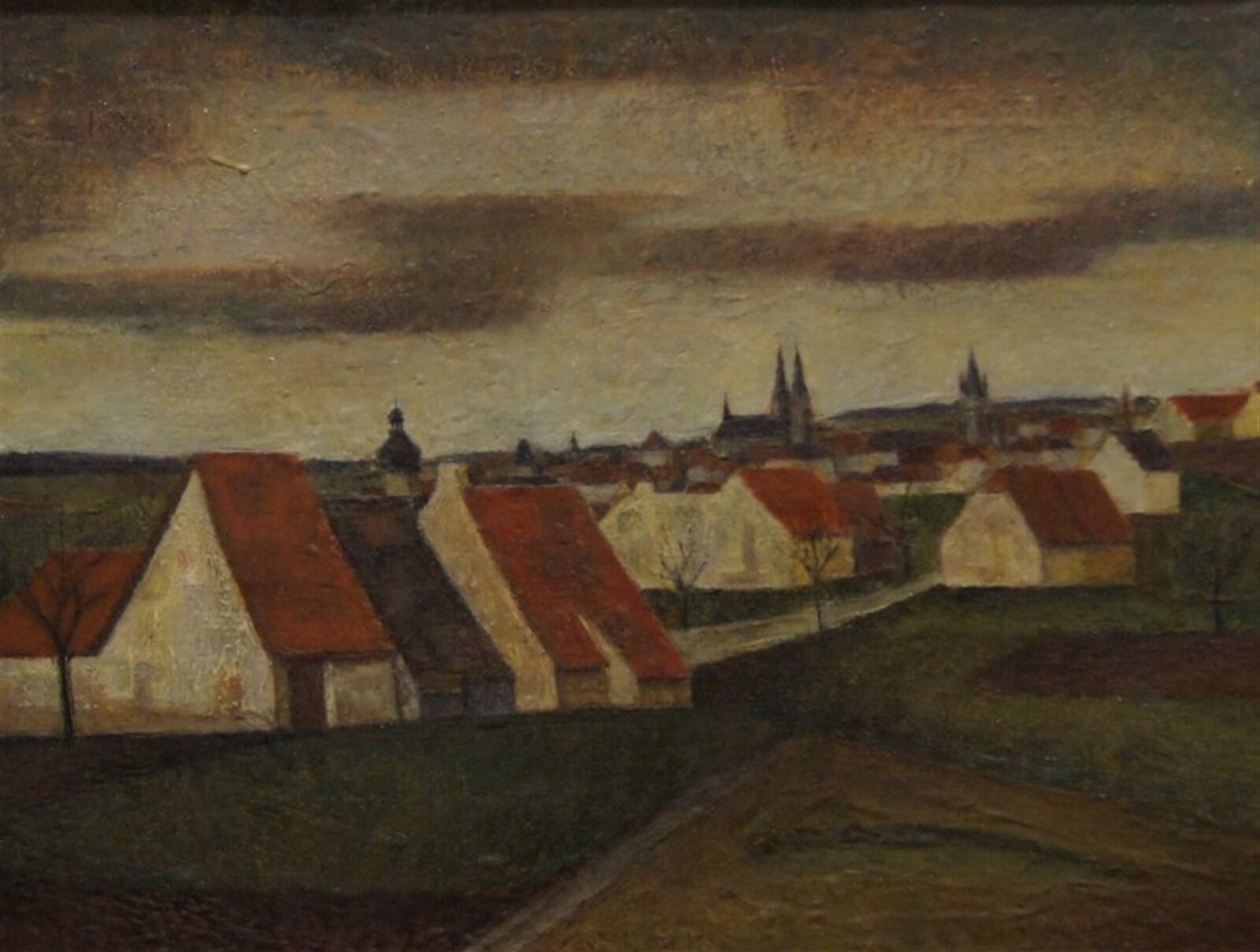 Ivan Bednář: Vysoké Mýto mého mládí, 54 × 70 cm