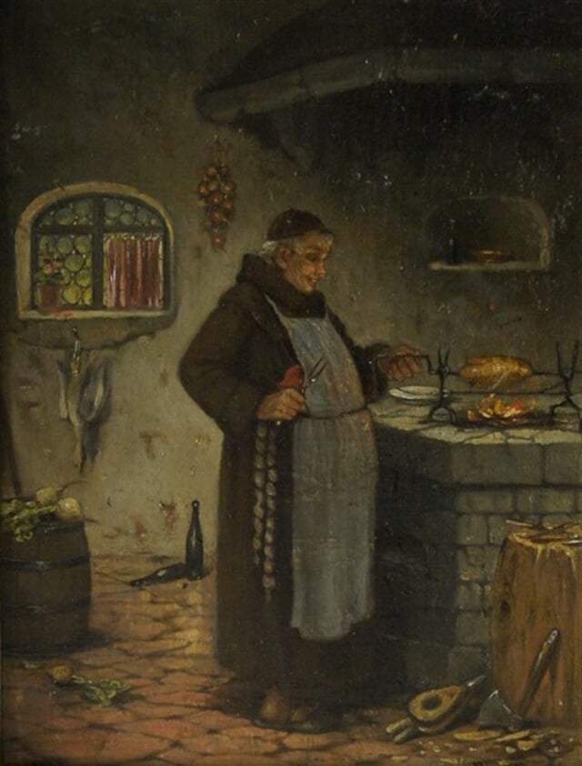 Mnich - kuchař