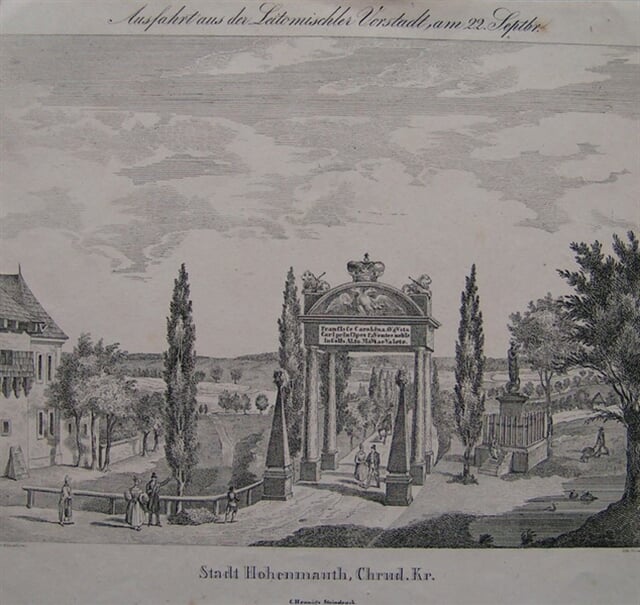 Vysoké Mýto - Hohenmauth 1836