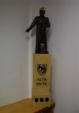 Model sochy Přemysla Otakara II.